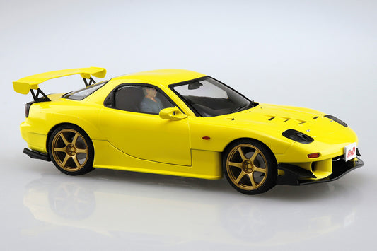 Aoshima 1/24 TAKAHASHI KEISUKE FD3S RX-7 PROJECT D Ver. w/ Figure