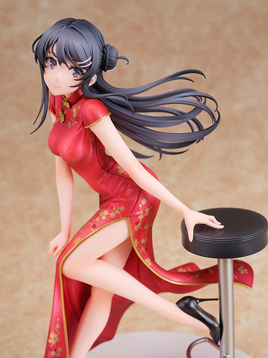 Rascal Does Not Dream of Bunny Girl Senpai Series Mai Sakurajima: Chinese Dress Ver. 1/7 Scale Figure