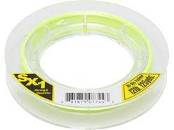 Sunline SX1 Braided 125 yds Hi Vis Yellow