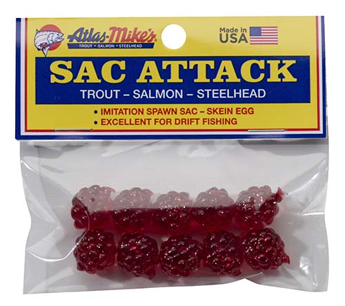 Atlas Mike's Attack Sacs Soft Roe (available in Chartreuse & Red)