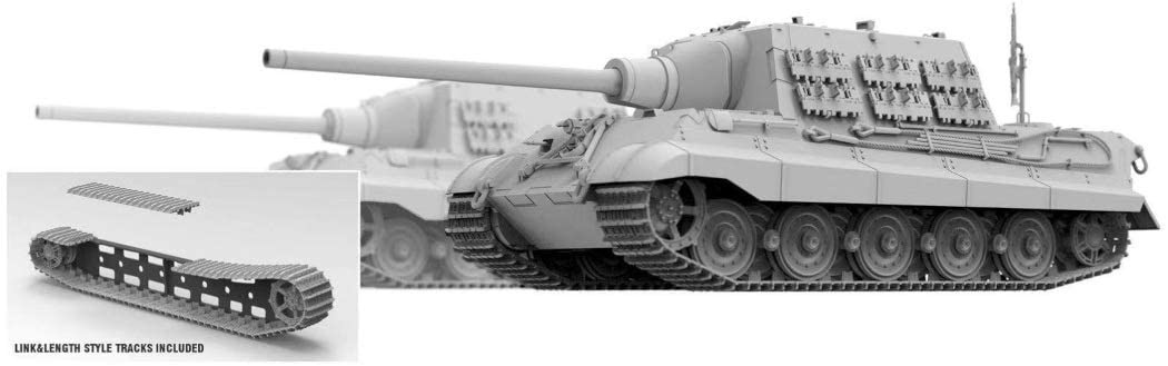 Takom 1/35 Sd.Kfz.186 Jagdtiger early/late production 2in1 Tank
