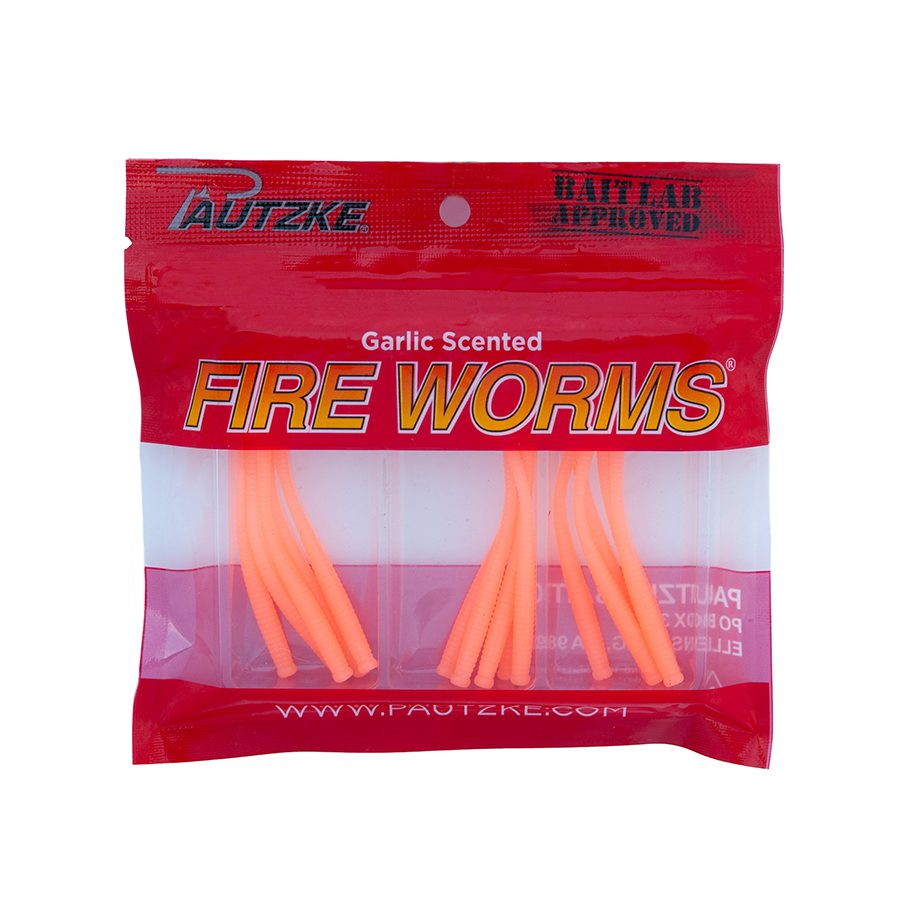 Pautzke Fire Worm Scented 15/pack More Colours Available