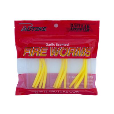 Pautzke Fire Worm Scented 15/pack More Colours Available