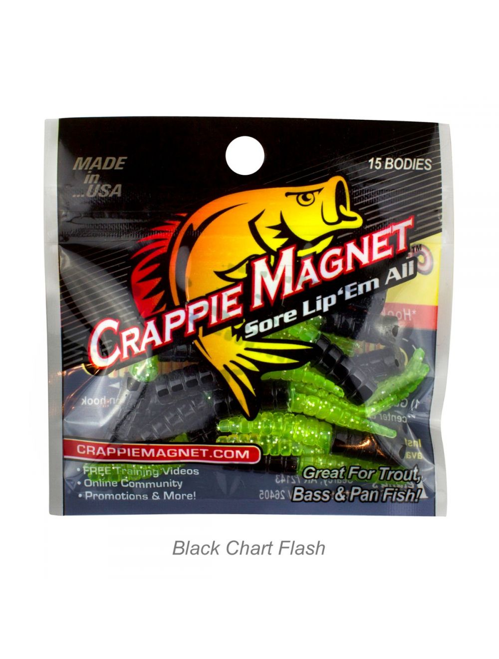 Crappie Magnet 15/pack More Colours Available