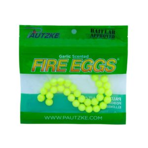 Pautzke Fire Eggs Garlic Scent 30/pack More Colours Available