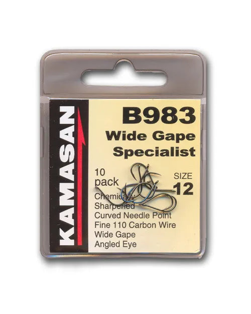 Kamasan Hook B983 Available in sizes 4 โ 16