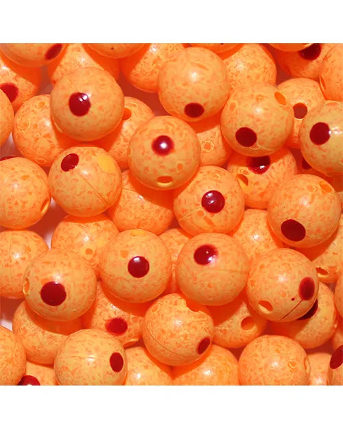 TroutBeads BloodDotEggs OREGON CHEESE 10mm 10/pack
