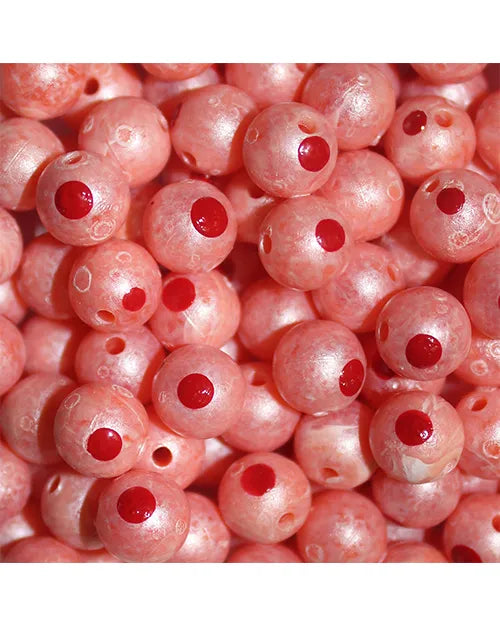 TroutBeads BloodDotEggs Salmon 8mm 15/pack