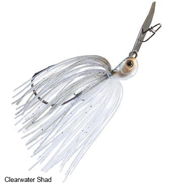 Z-Man Chatterbait Jackhammer Blade Gamakatsu Hook & Stealth Blade Decoy Hook 1/2 oz
