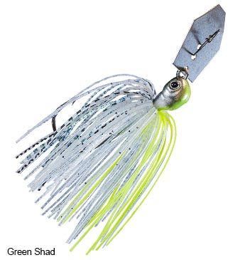 Z-Man Chatterbait Jackhammer Blade Gamakatsu Hook & Stealth Blade Decoy Hook 1/2 oz