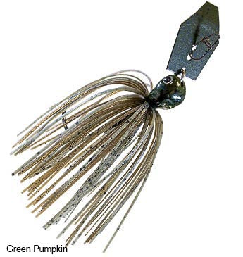 Z-Man Chatterbait Jackhammer Blade Gamakatsu Hook & Stealth Blade Decoy Hook 1/2 oz