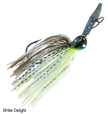 Z-Man Chatterbait Jackhammer Blade Gamakatsu Hook & Stealth Blade Decoy Hook 1/2 oz