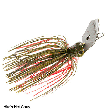 Z-Man Chatterbait Jackhammer Blade Gamakatsu Hook & Stealth Blade Decoy Hook 1/2 oz