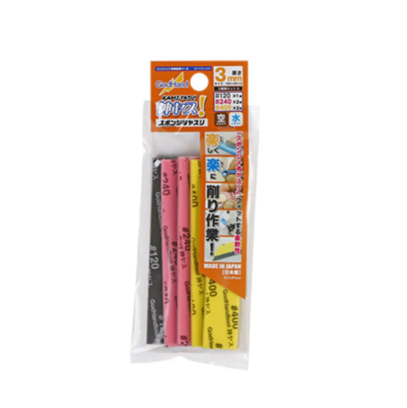 GodHand Kamiyasu-Sanding Stick 3mm-Assortment Set A