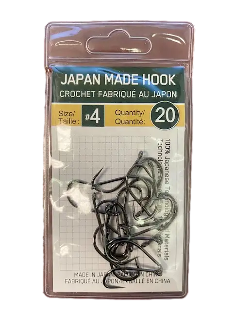 Barbed hook High-grade hooks long-shank manufactured in Japan #4 #6 #10