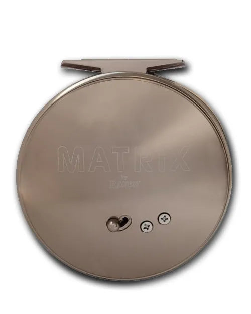 RAVEN® MATRIX™ CENTERPIN FLOAT REELS 4 3/8" Brown/Titanium/Black