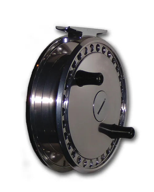 RAVEN® MATRIX™ CENTERPIN FLOAT REELS 4 3/8" Brown/Titanium/Black