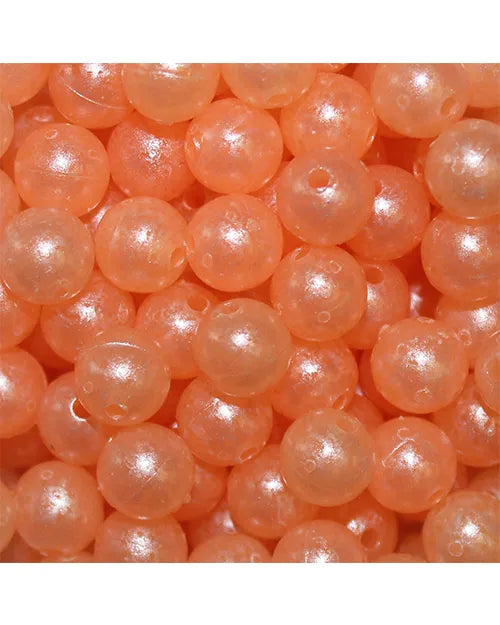 Troutbeads MottledBeads Peach Roe 8mm 30/pack