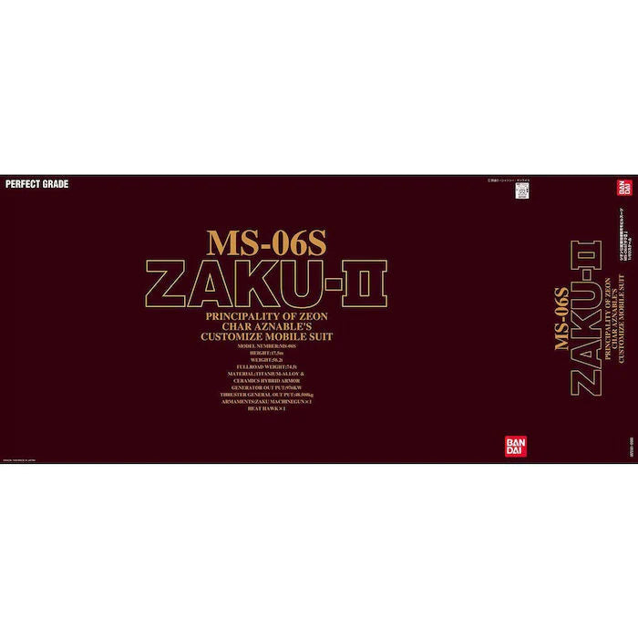 PG MS-06S Zaku 2 1/60
