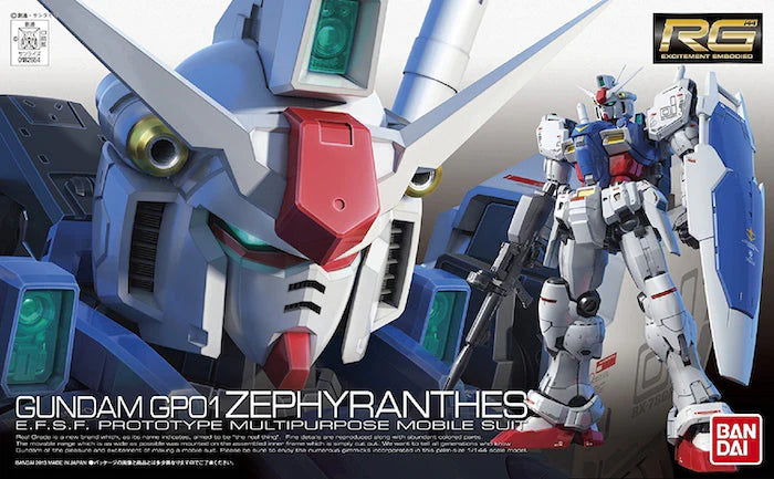 1/144 RG RX-78 GP01 Gundam GP01 Zephyrantes