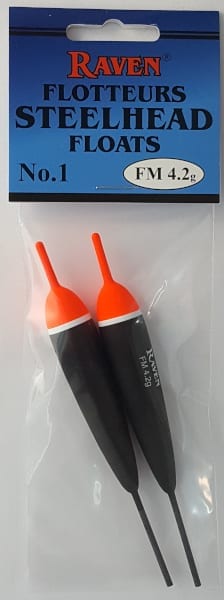 Raven FM Float 4.2g/5g/6.2g (2 floats/pack)