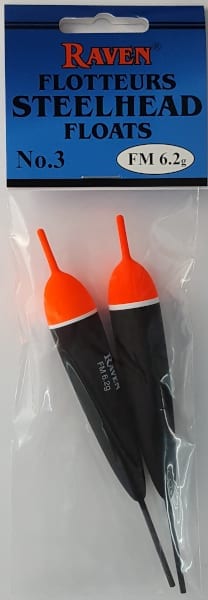 Raven FM Float 4.2g/5g/6.2g (2 floats/pack)