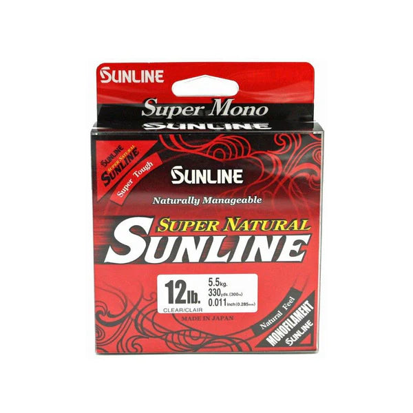 Sunline Super Natural Mainline 330 yds – Bedrock Hobby