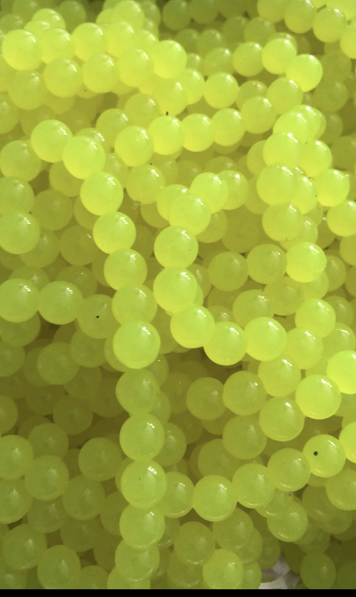 River Reaper Soft Beads Chartreuse 8mm 30/pack