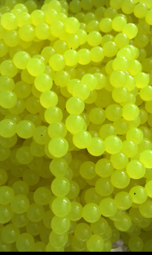 River Reaper Soft Beads Chartreuse 8mm 30/pack