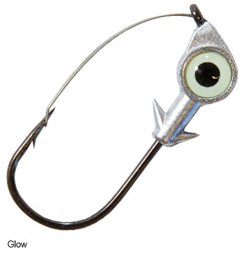 Z-Man Eye Jig Head Weedless eye Hook 2/0 3/pack (More size and colors Available)