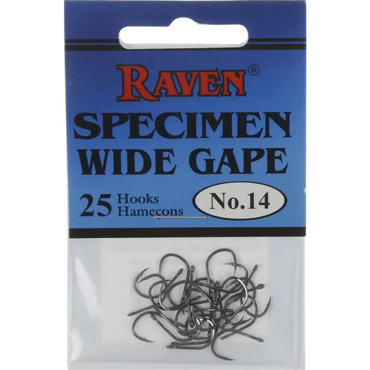 Raven Specialist 25/pack size 6/8/10/12/14