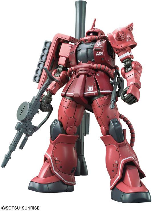 HG 1/144 MS-06S ZAKU II PRINCIPALITY OF ZEON CHAR AZNABLE'S MOBILE SUITS Red Comet Ver