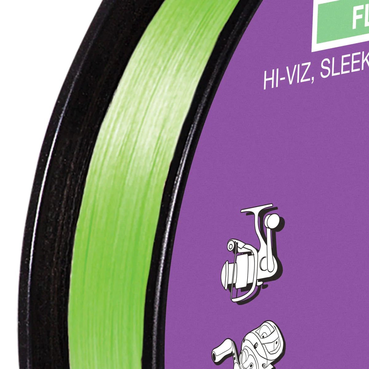 Seaguar Smackdown Braided Fishing Line 150 Yard (Hi-Vis Flash Green & Stealth gray) 15lb/20lb/30lb