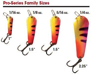 Custom Jigs & Spins Tackle Pro Series Slender Spoon™ (more colours available)