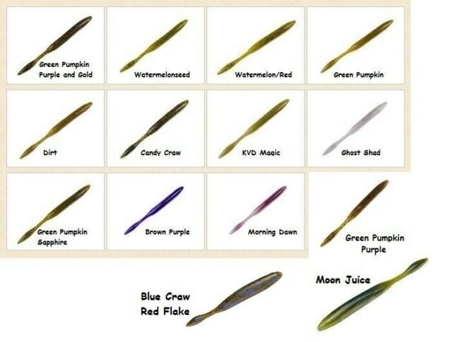 Strike King KVD Dream Shot 4.25" (10/pack)