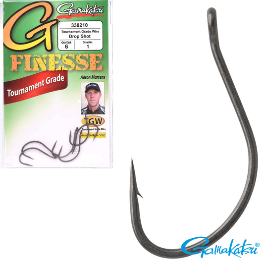 Gamakatsu G-Finesse TGW Nano Coat Dropshot Hook 6/pack