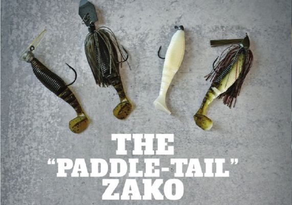 Gary Yamamoto Paddle Tail Zako 4'' 5/pack