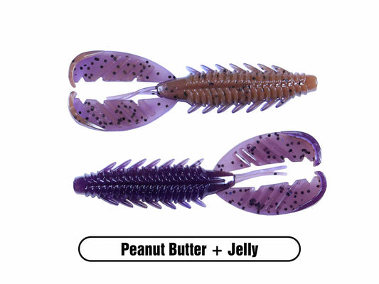 X Zone 3.5" Adrenaline Craw Jr. 7/pack