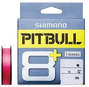 Shimano Pitbull 8+ PE Braided Line 200m TRACEABLE PINK
