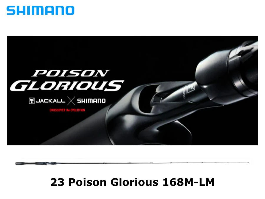Shimano x Jackall Poison Glorious Baitcasting Rod
