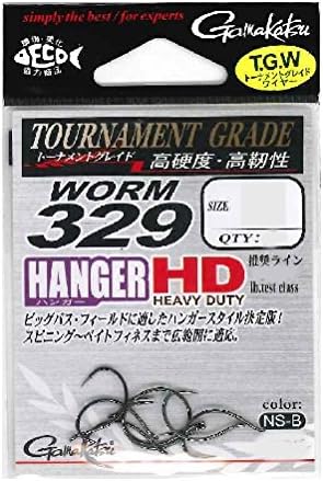 Gamakatsu TGW 329 Hanger HD Hook 7/pack (Dropshot Hook)