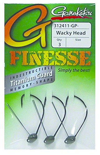 Gamakatsu G-Finesse Jig Head Wacky 3/pack