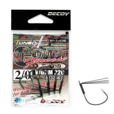 Decoy Worm220 Cover Finesse HD Weedless 5/pack (Wacky Hook)