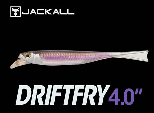 Jackall Driftfry 4.0" 5/pack MIddle Strolling