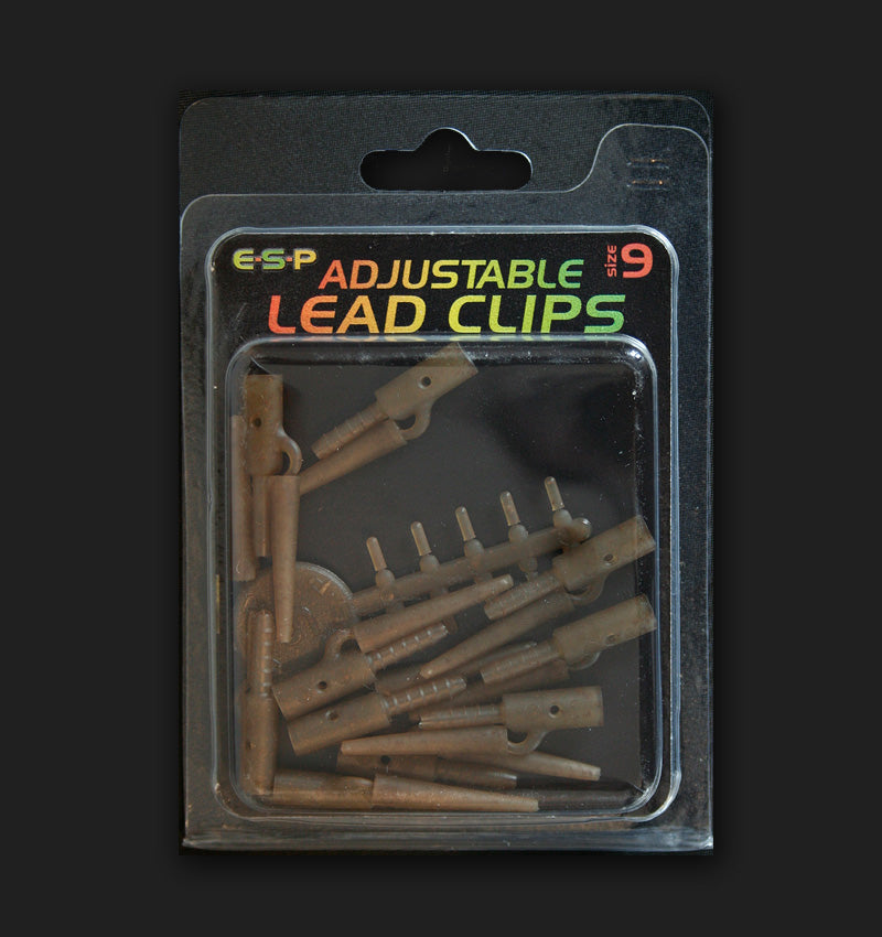 ESP Adjustable Lead Clip No.9 10/pack