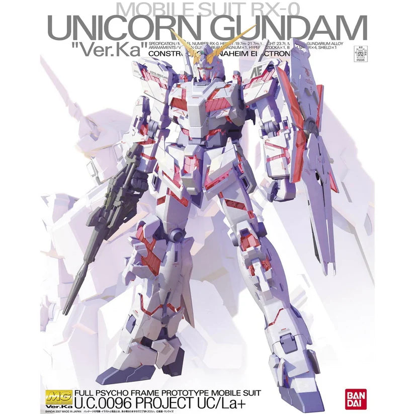 MG 1/100 Unicorn Gundam Ver. Ka