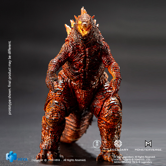 HIYA Toys Exquisite Basic Godzilla: King of the Monsters Burning Godzilla