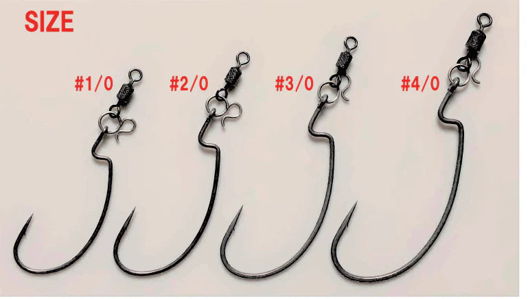 Zappu x Ryugi RPZ System Hook 3/pack