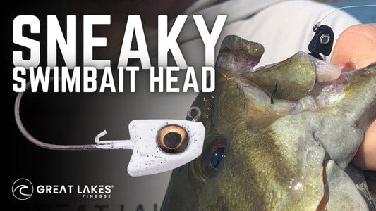 Great Lake Finesse Sneaky Swimbait Head 2/pack