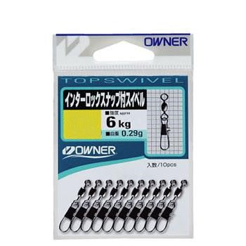 Owner Snapless Snap with Swivel #18 6kg 7/pack